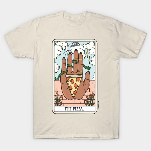 PIZZA READING (DARK) T-Shirt by sagepizza